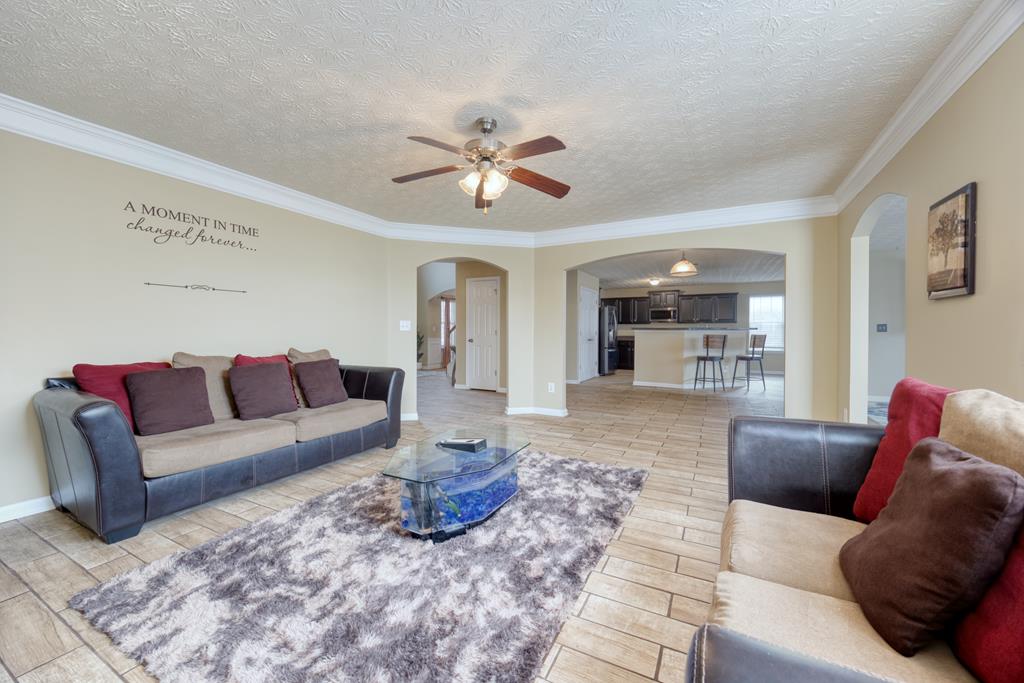 43 Ottawa Trail Fort Mitchell, AL 36856 - Photo 14 of 57 a living room with furniture and kitchen view