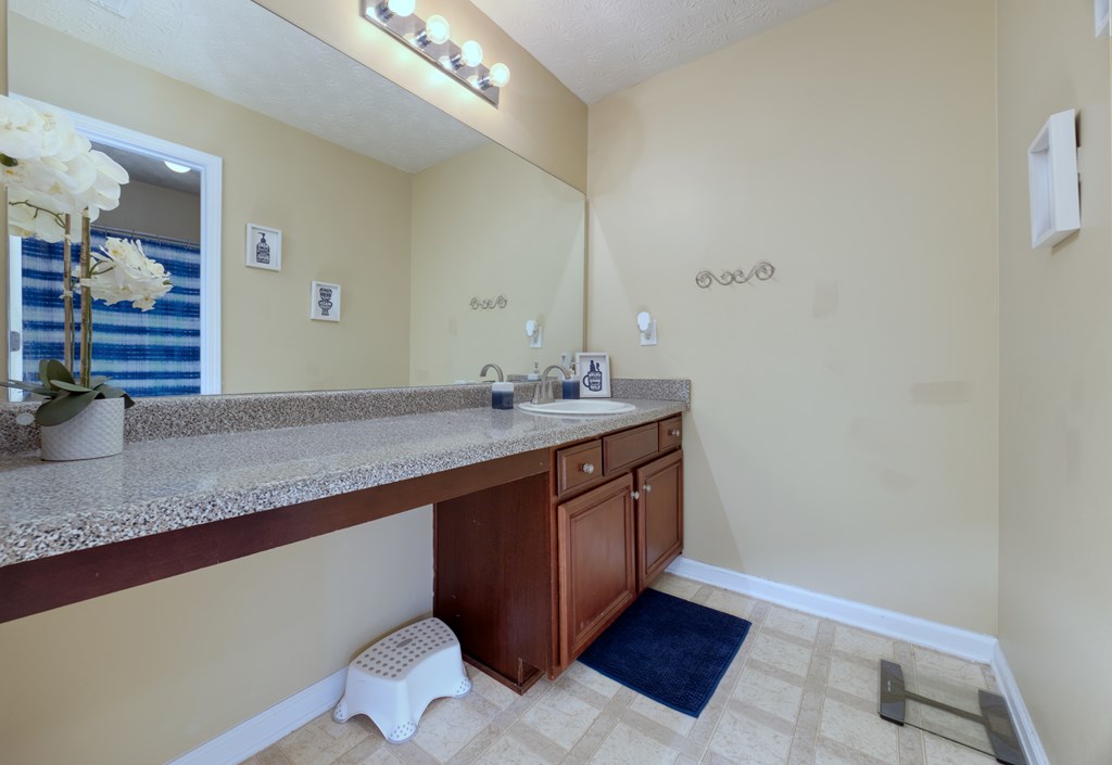 43 Ottawa Trail Fort Mitchell, AL 36856 - Photo 44 of 57 a bathroom with a sink and a mirror