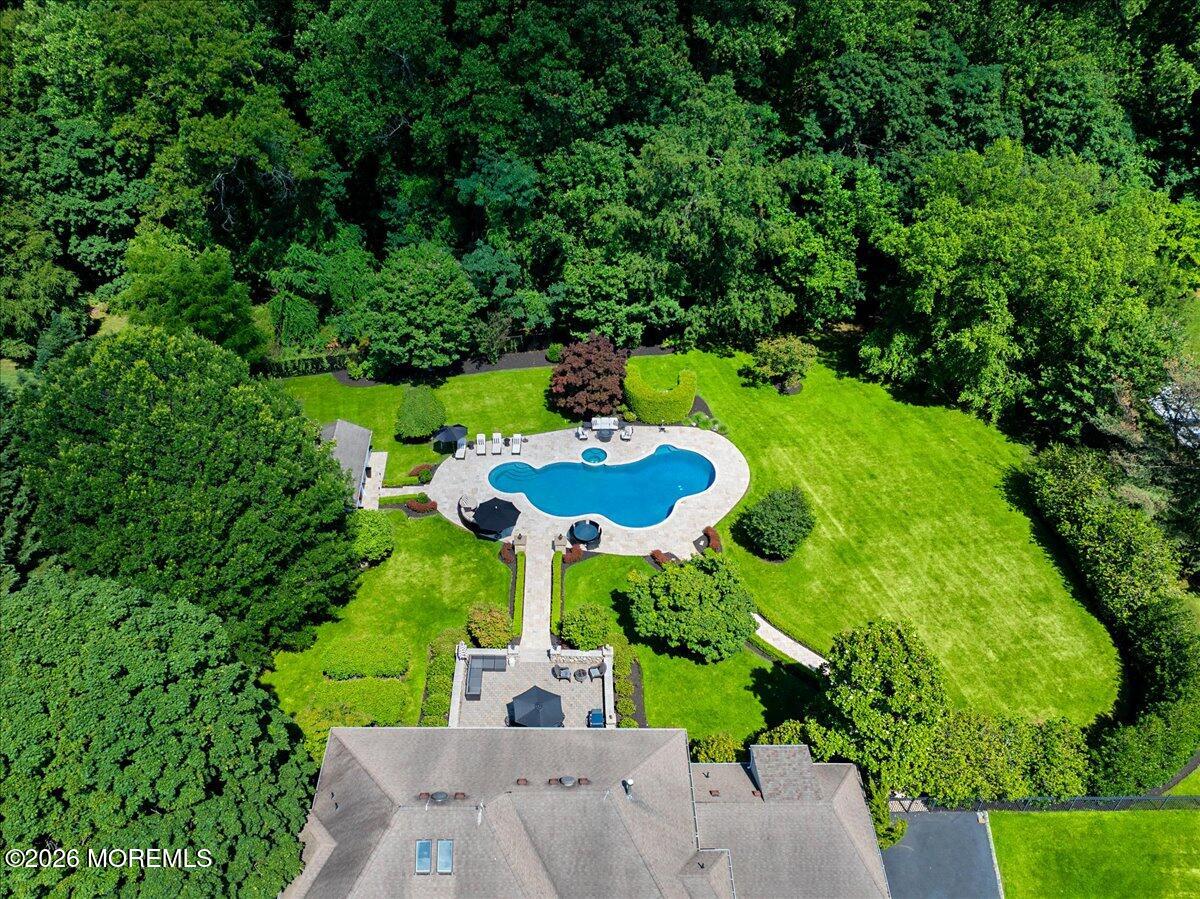 422 Everett Road Lincroft, NJ 07738 - Photo 73 of 92 72-Aerial