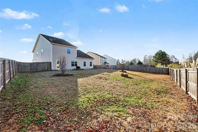a house view with a outdoor space
