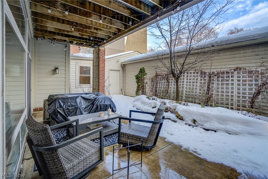 2079 Random Road, Unit 104 Cleveland, OH 44106 - Photo 22 of 25 Private Courtyard for this home only