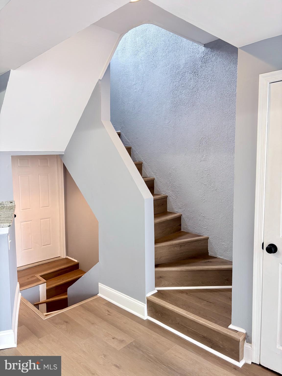 32 South Fulton Avenue, Unit 2 Baltimore, MD 21223 - Photo 7 of 14 Stairwell to Bedrooms