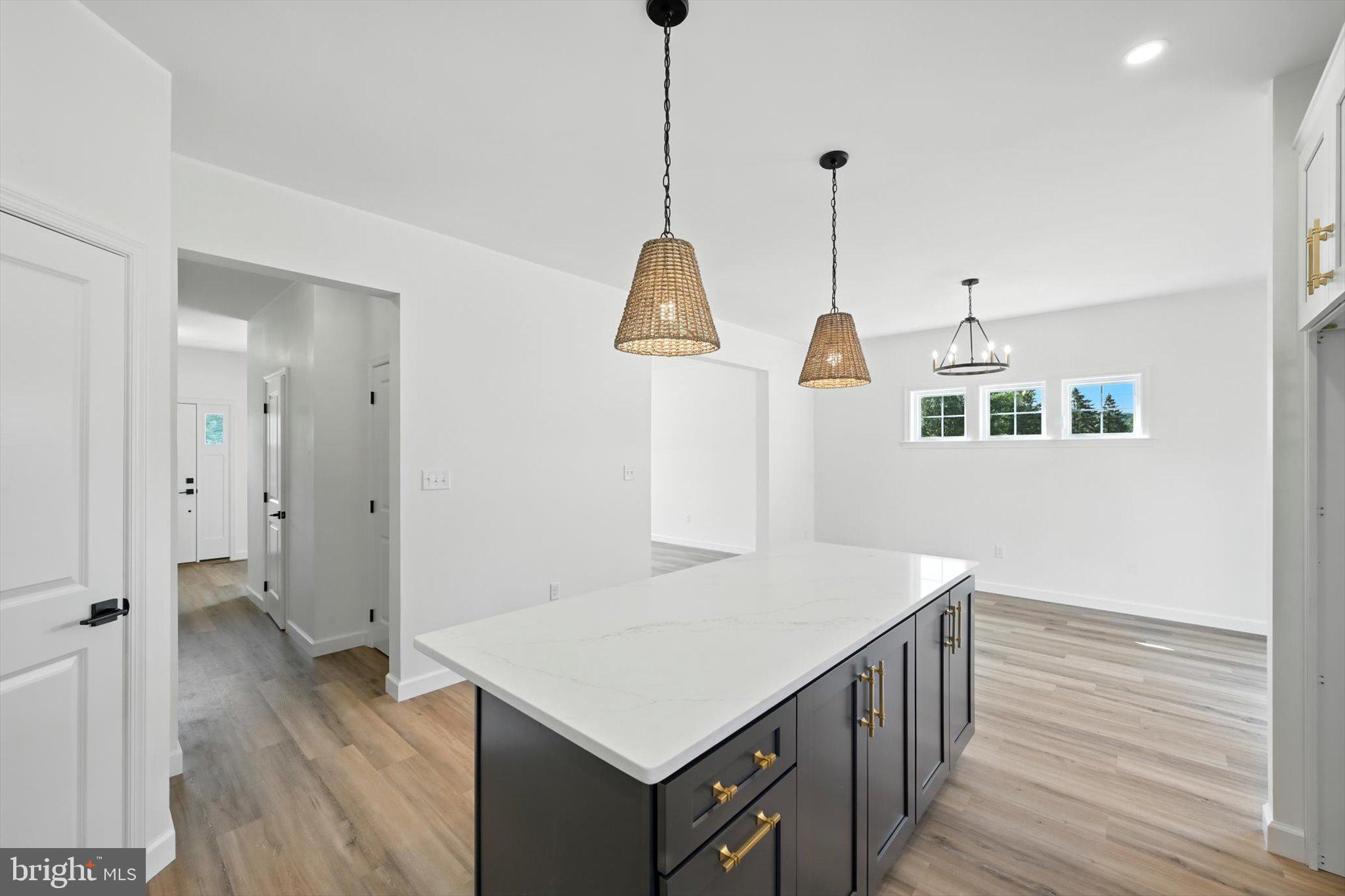 57 Ardmore Avenue Tamaqua, PA 18252 - Photo 14 of 34 a view of a kitchen cabinets and wooden floor