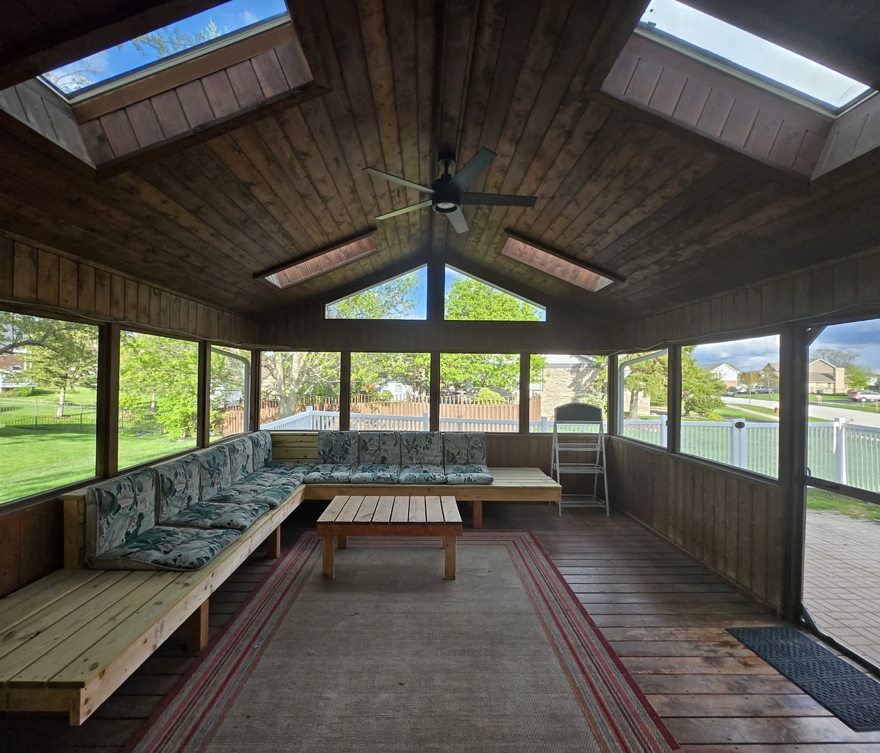 8141 Old Mill Road Frankfort, IL 60423 - Photo 15 of 39 a view of a room with wooden floor and outdoor space
