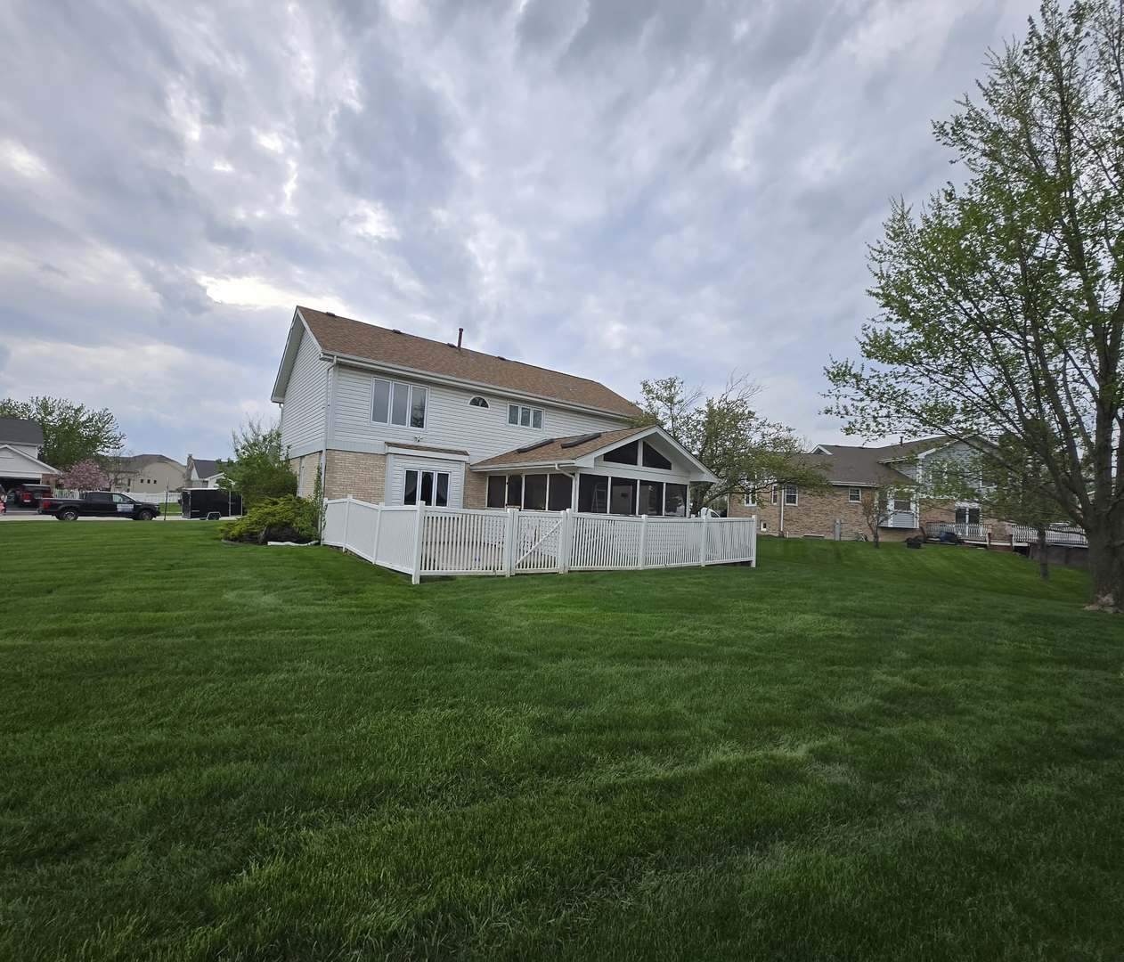 8141 Old Mill Road Frankfort, IL 60423 - Photo 38 of 39 a view of a house with a big yard and large trees