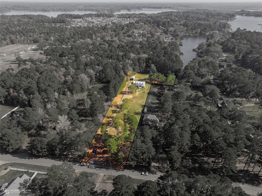 1140 Linton Road Benton, LA 71006 - Photo 39 of 39 an aerial view of residential house with outdoor space