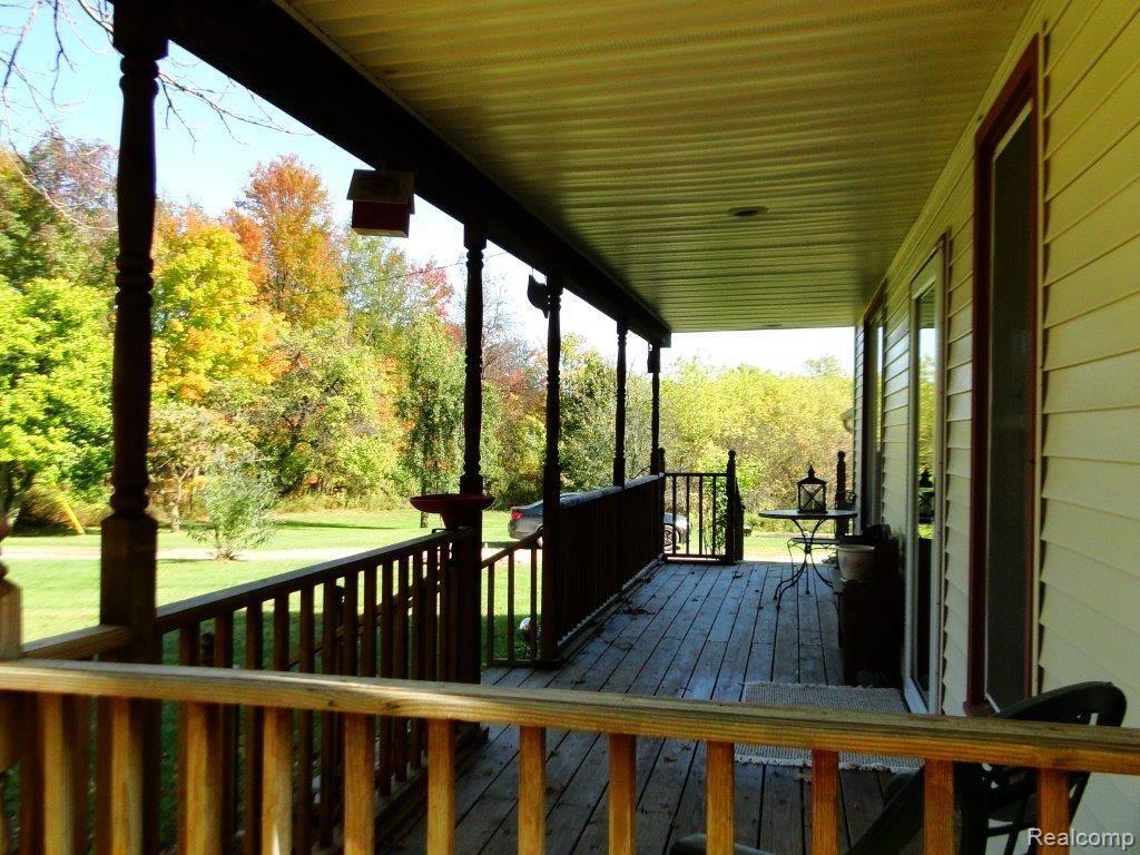 237 South Elba Road Lapeer, MI 48446 - Photo 9 of 42 Covered Front Porch