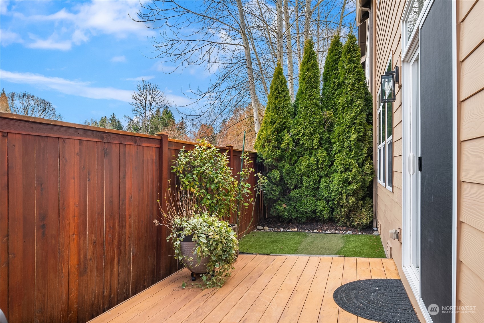 818 235th Place Southeast Bothell, WA 98021 - Photo 17 of 31 a view of balcony with wooden floor