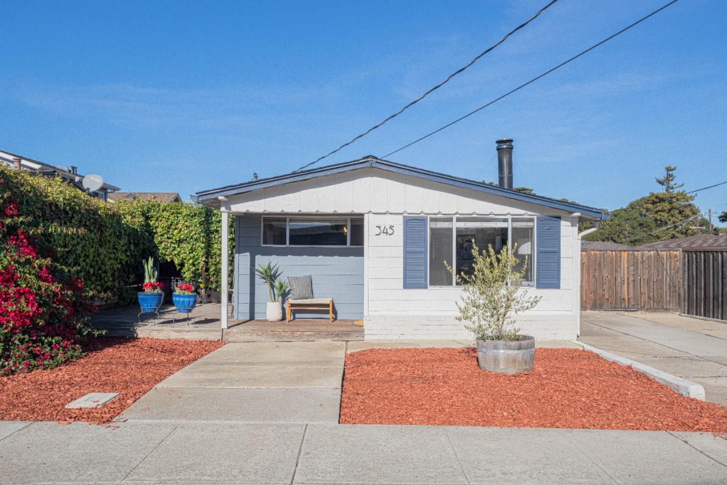 345 Sequoia Avenue Monterey, CA 93940 - Photo 2 of 39 a front view of a house with a patio