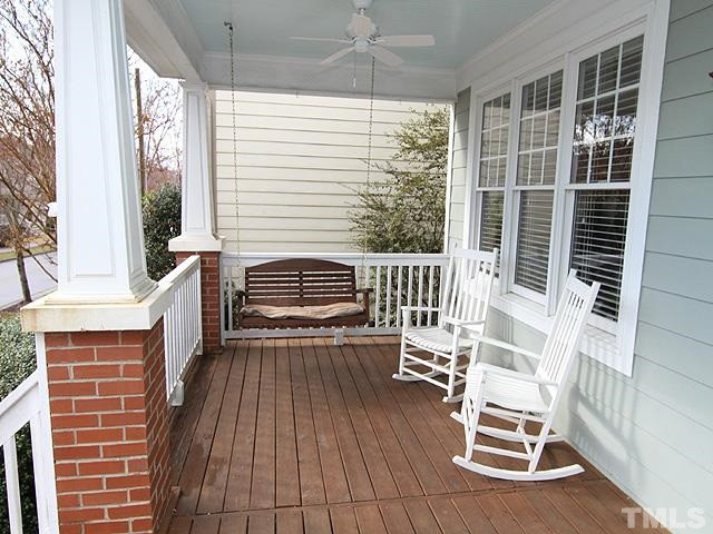 2225 Karns Place Raleigh, NC 27614 - Photo 2 of 23 Welcome home! This is the kind of neighborhood you can sit out on the porch and enjoy life! Popular neighborhood, lots of space, plenty of room for entertaining. front por