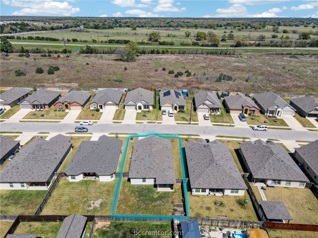 5235 Montague Loop Bryan, TX 77807 - Photo 25 of 25 an aerial view of residential houses with outdoor space