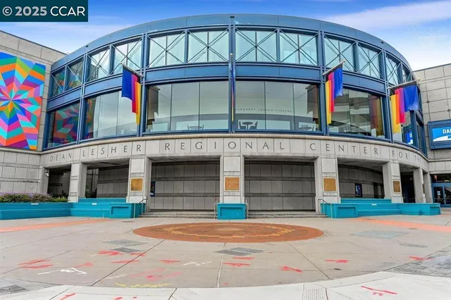 a front view of multi story residential apartment building