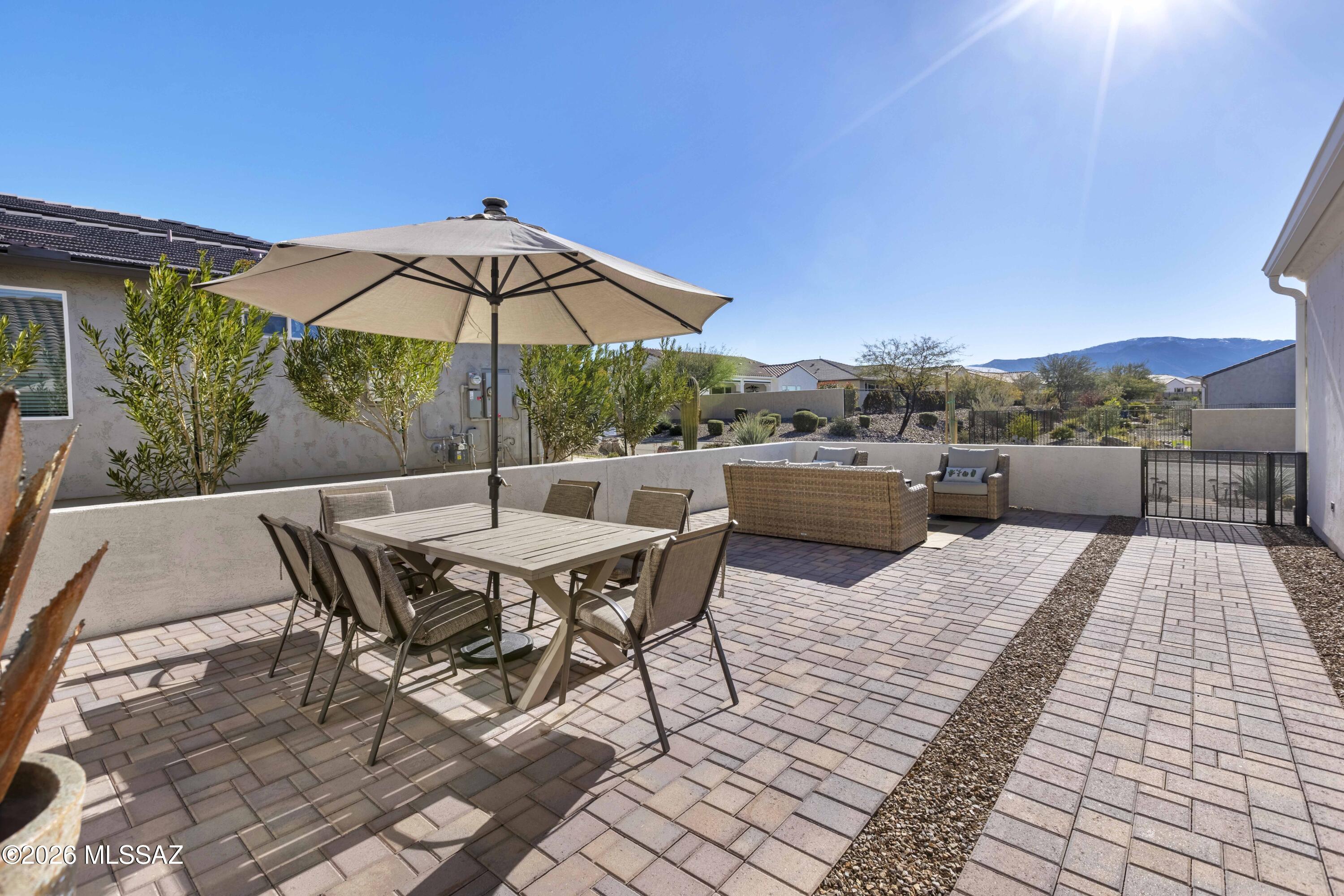 61460 East Shale Road Oracle, AZ 85623 - Photo 3 of 33 a outdoor view with a sitting space