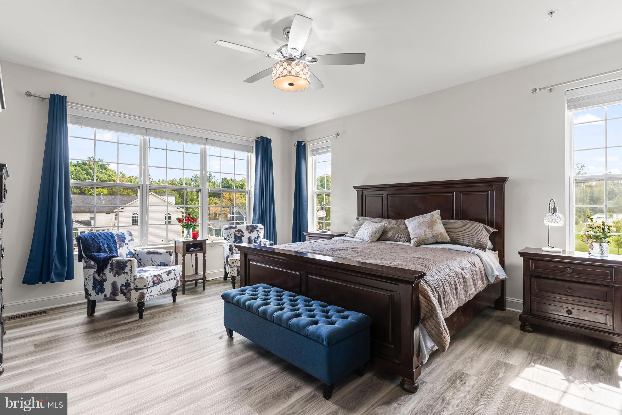 9104 Rama Court Clinton, MD 20735 - Photo 17 of 62 Bright and airy bedroom with scenic views.