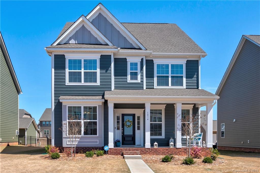 1014 Bannister Road Waxhaw, NC 28173 - Photo 2 of 48 front view of a brick house with a yard