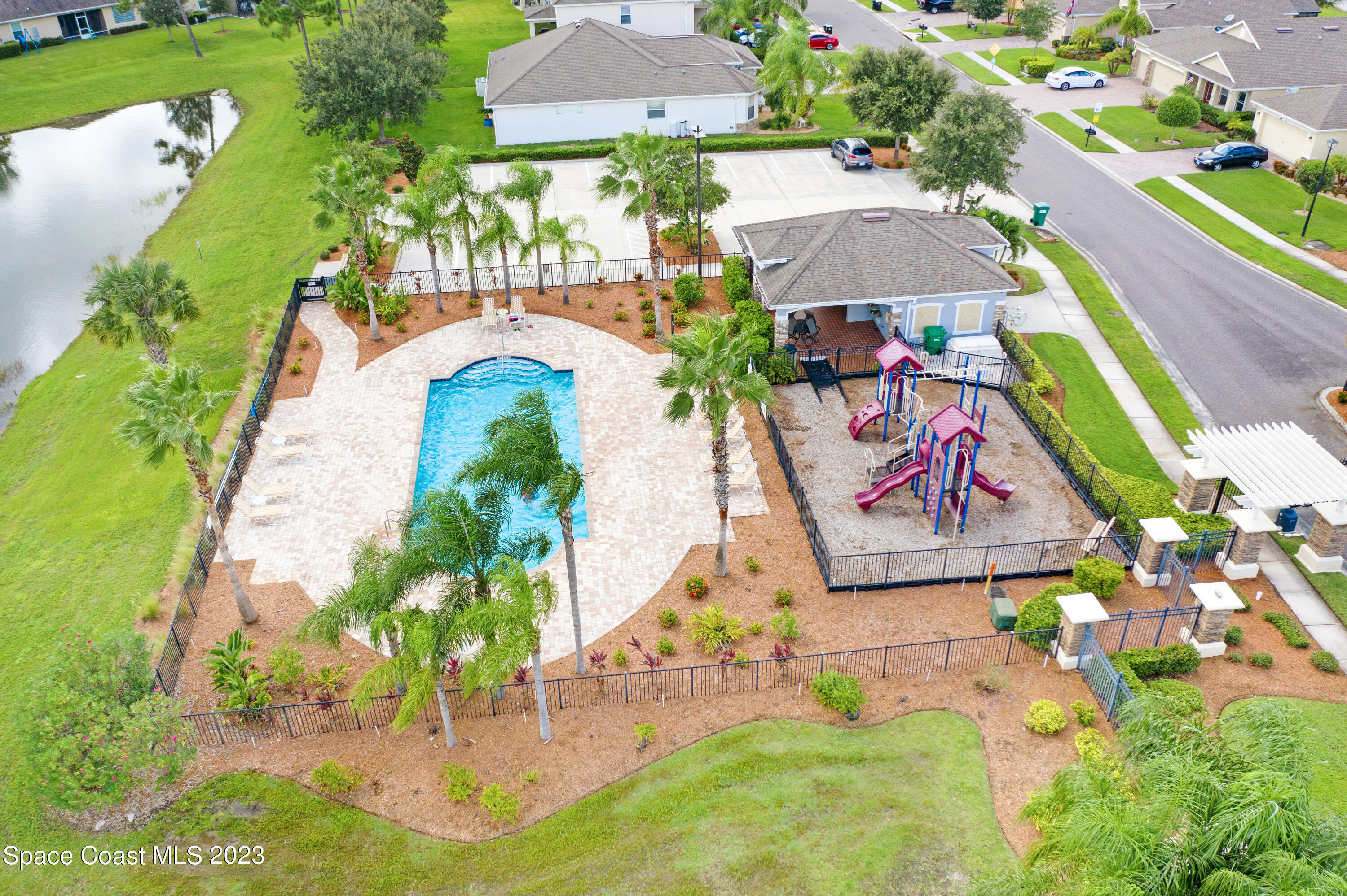 306 Abernathy Circle Palm Bay, FL 32909 - Photo 22 of 38 Holly Trace Community Pool
