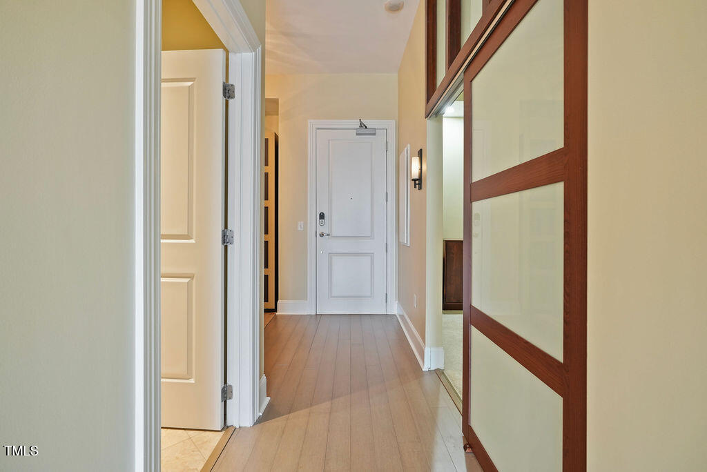 400 West North Street, Unit 604 Raleigh, NC 27603 - Photo 13 of 46 a view of a bathroom from the hallway