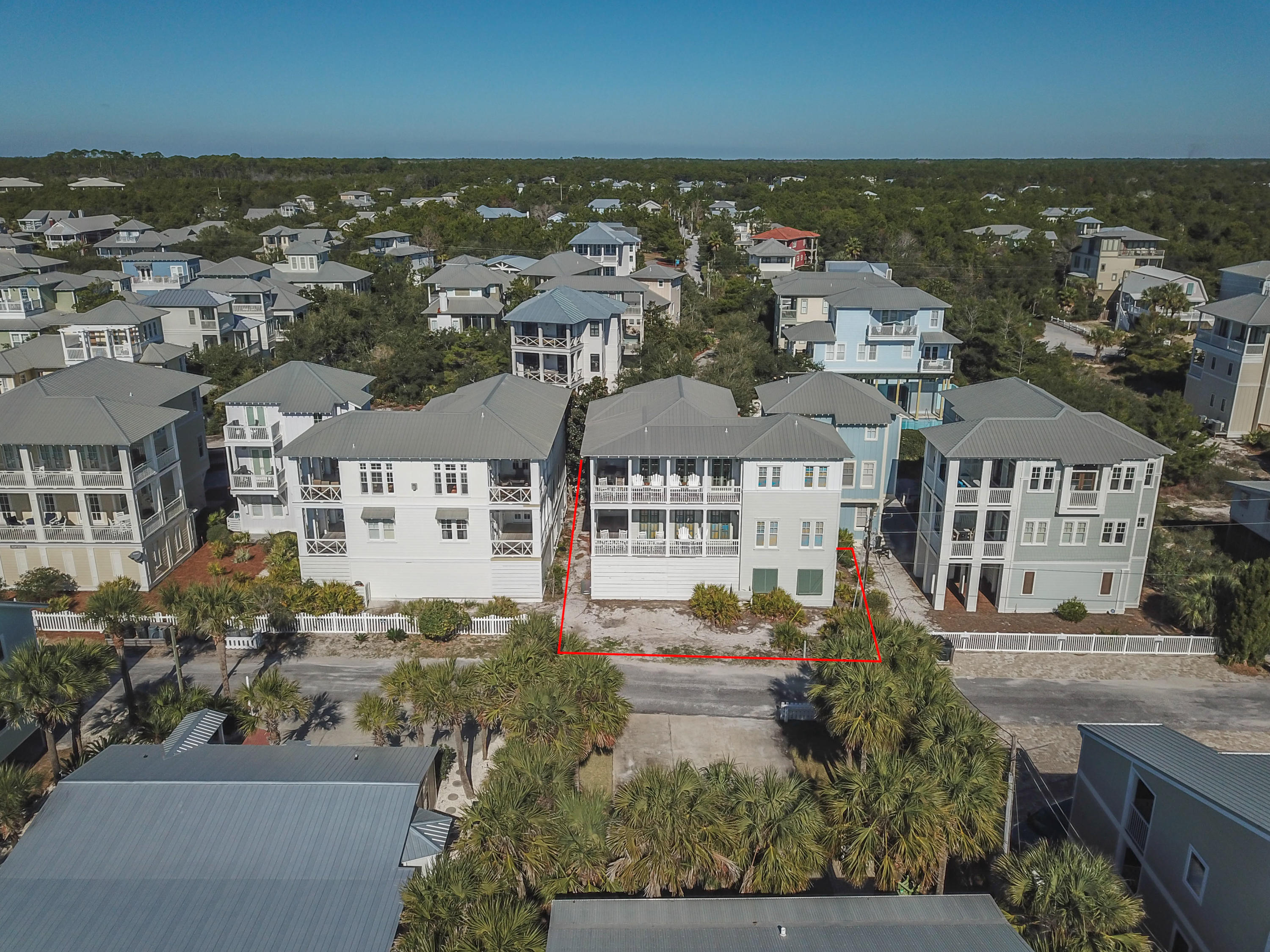 72 Chelsea Loop Road Santa Rosa Beach, FL 32459 - Photo 56 of 70 an aerial view of a house with a lake view