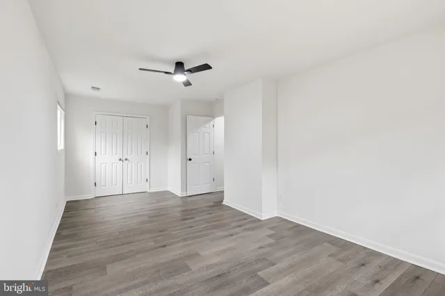 wooden floor in an empty room