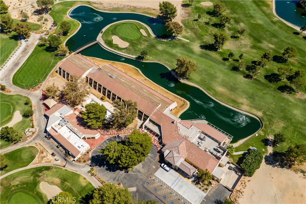27231 Peach Tree Lane Helendale, CA 92342 - Photo 20 of 23 an aerial view of a house with a yard and greenery