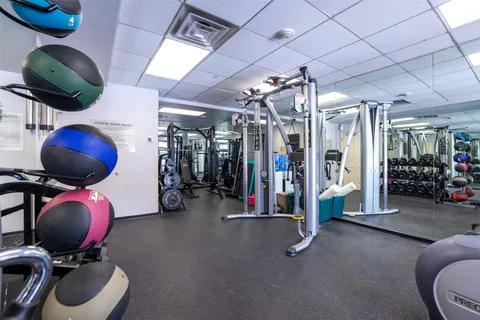 a city street lined with tall buildings