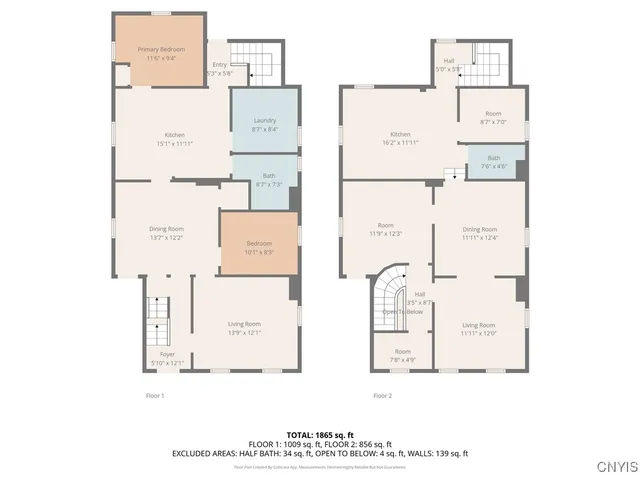 $105,000 | 451-453 Martin Luther King Street East, Syracuse, NY 13205