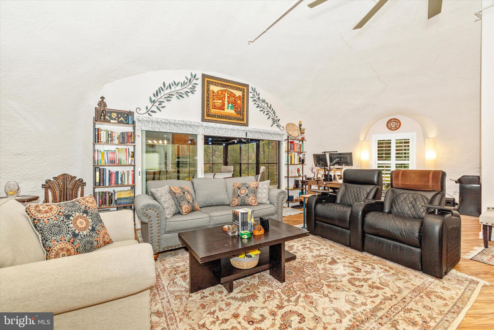4940 Fox Tower Road Smithsburg, MD 21783 - Photo 13 of 41 Living Room Opens to a Spacious Enclosed Sunroom