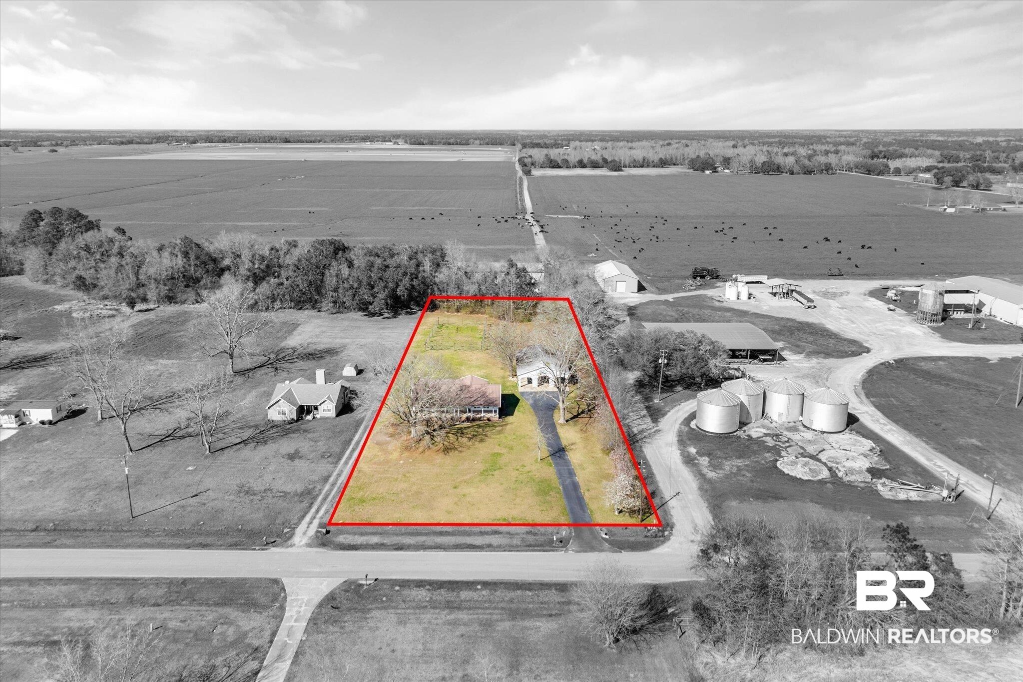 14280 Cat Deakle Road Grand Bay, AL 36541 - Photo 41 of 51 Drone / aerial view