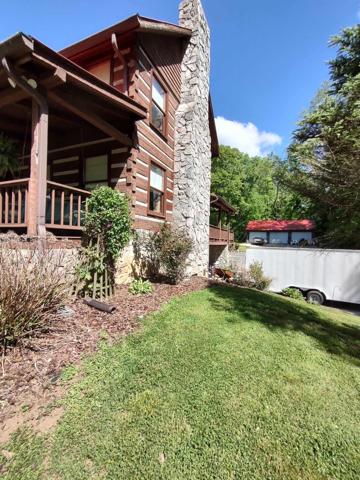 4934 Bethesda-Duplex Road College Grove, TN 37046 - Photo 16 of 18 a backyard of a house with lots of green space