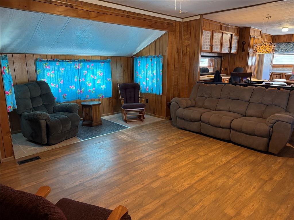 10 Spruce Lane Indiana, PA 15701 - Photo 4 of 24 Spacious Living Room with 12' x 16 Pop Out Living Space - Laminate Flooring