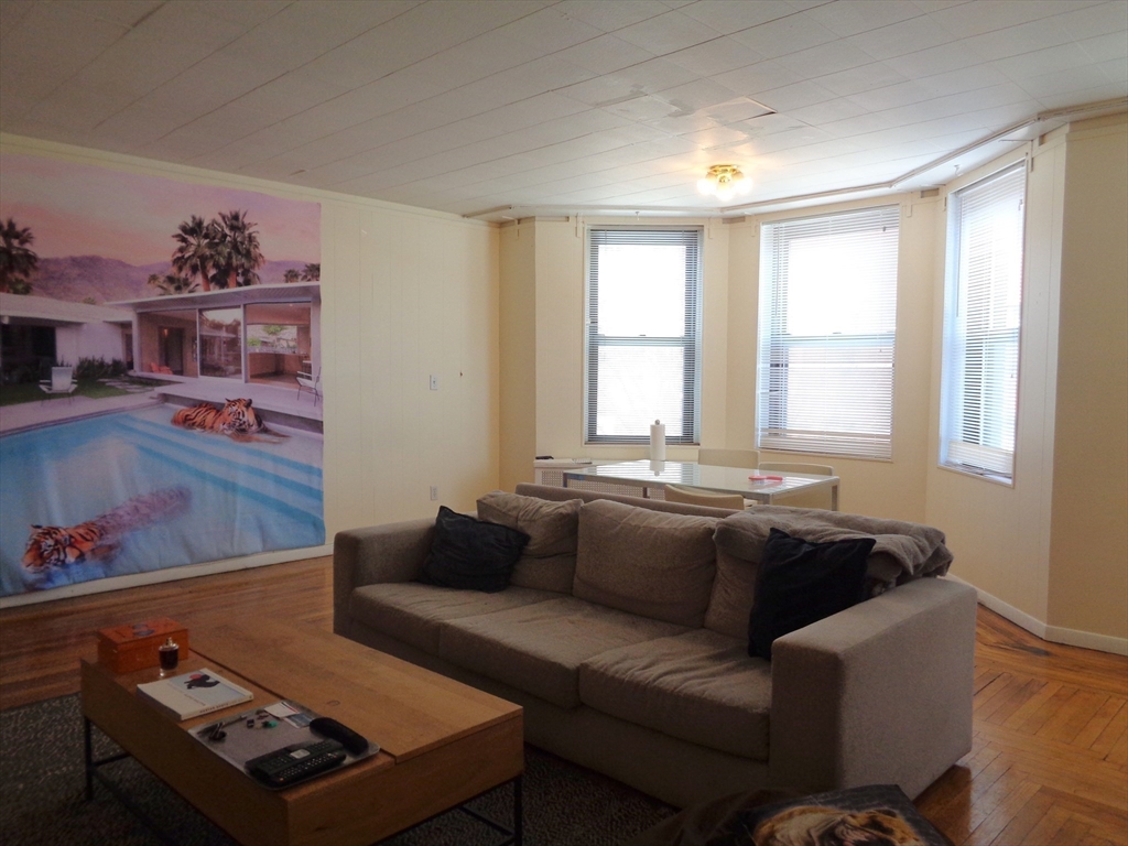40 Carlton Street, Unit 10 Brookline, MA 02446 - Photo 7 of 11 a living room with furniture and a window