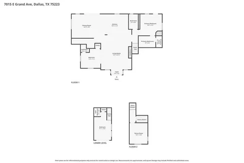 $465,000 | 7015 East Grand Avenue, Dallas, TX 75223