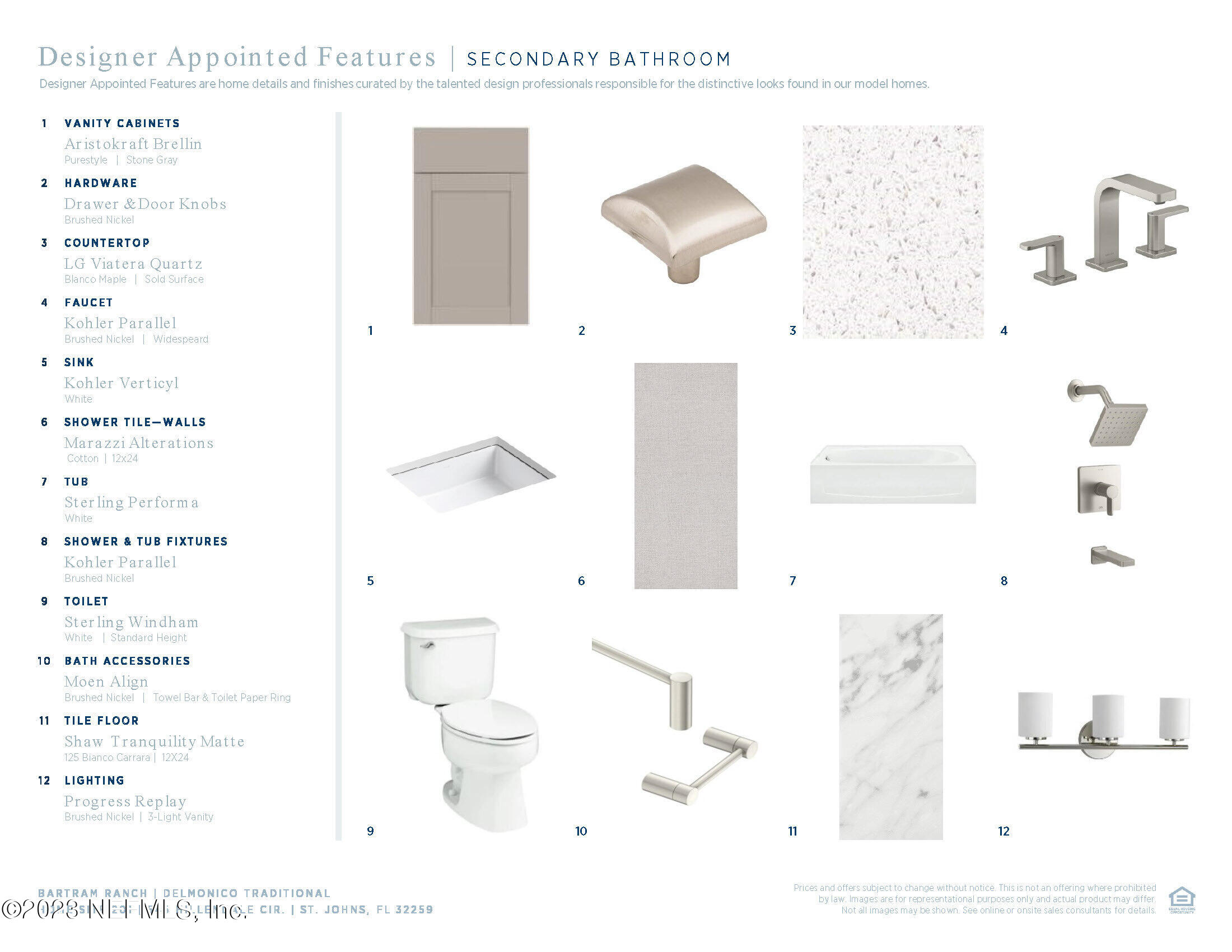 545 Hillendale Circle St. Johns, FL 32259 - Photo 9 of 24 2023740 Bartram Ranch_201_Delmonico_Trad