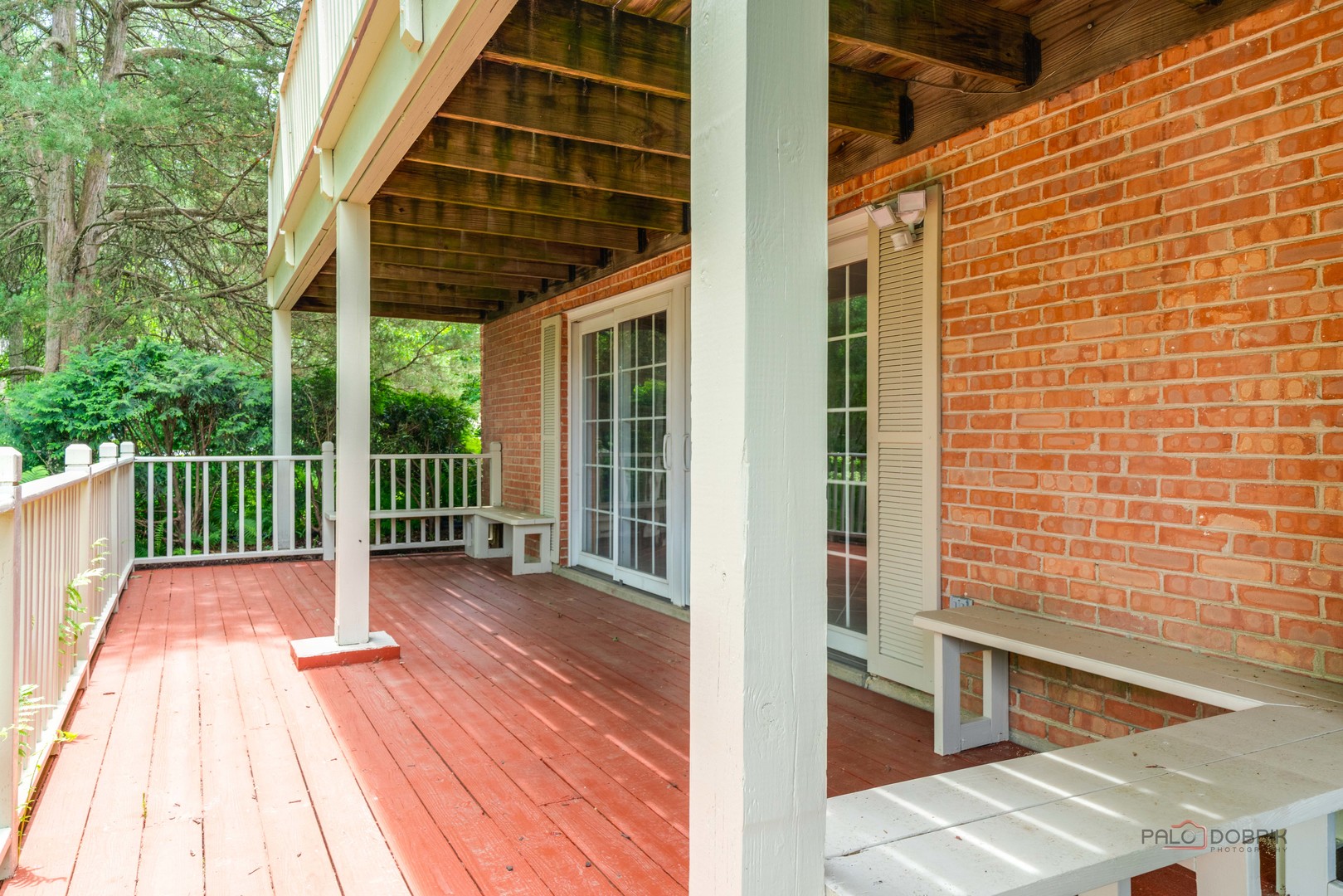 357 Roberts Road Inverness, IL 60010 - Photo 47 of 50 a view of outdoor space with deck and wooden floor