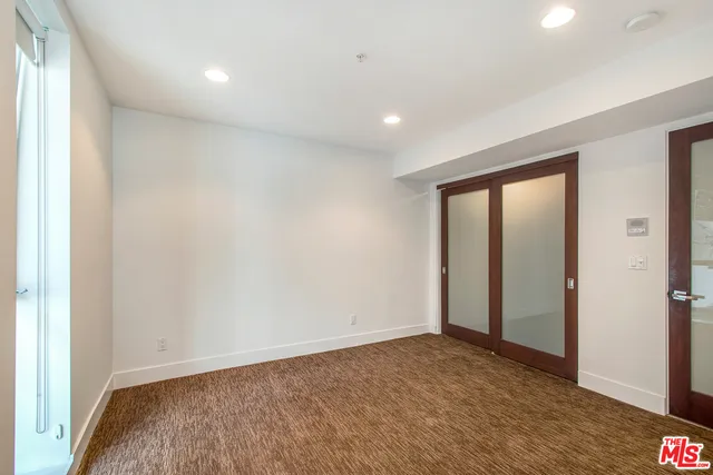 a view of empty room