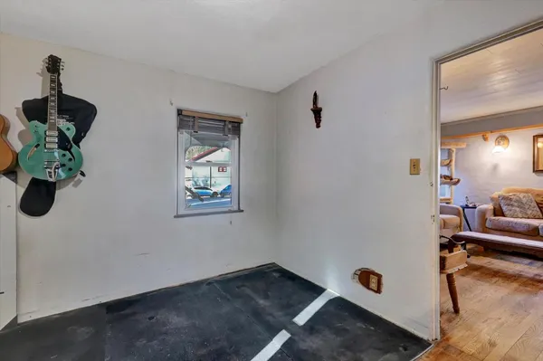 a room with storage and utility