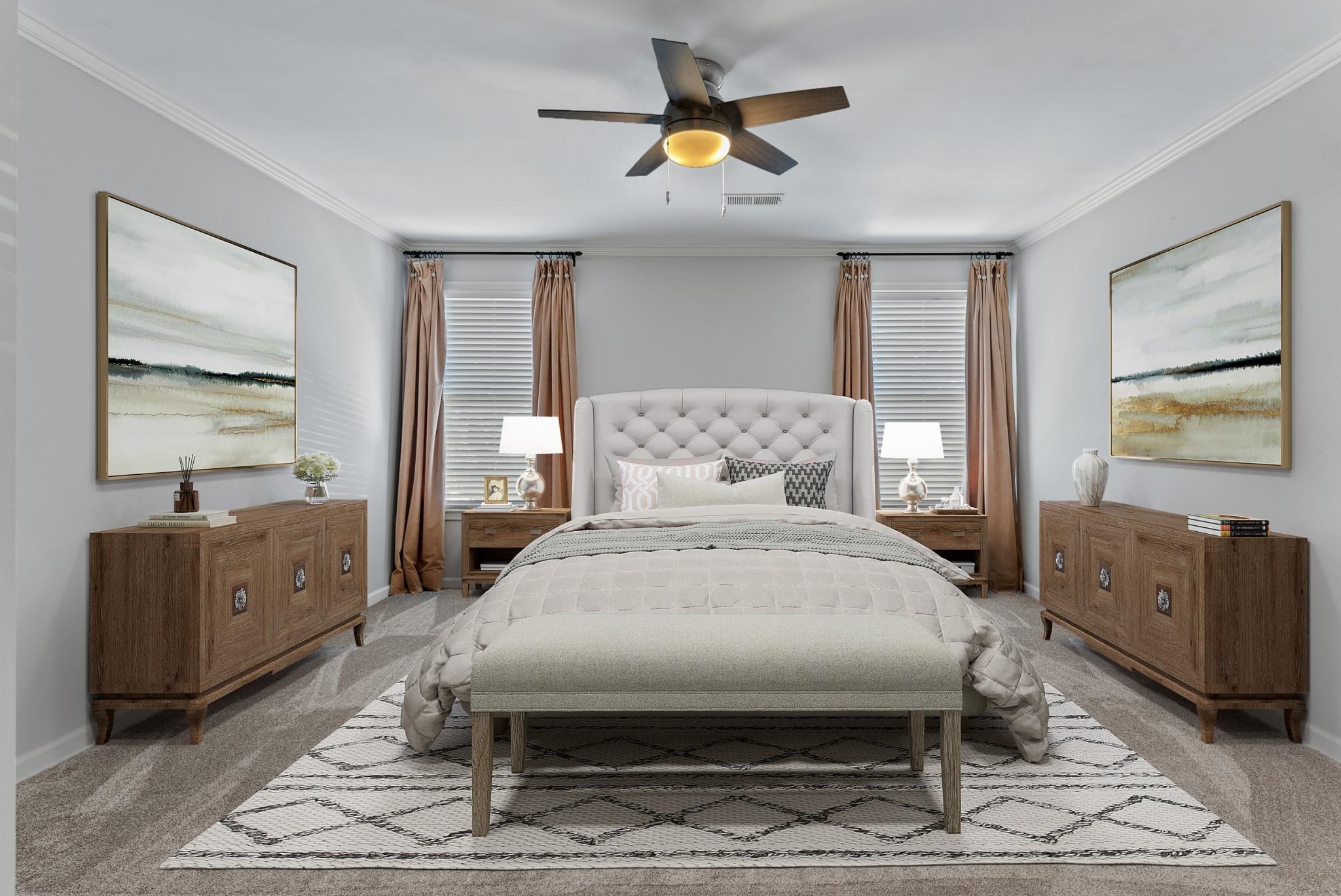 2161 Gallina Circle Collierville, TN 38017 - Photo 25 of 25 a bedroom with a bed and wooden floor