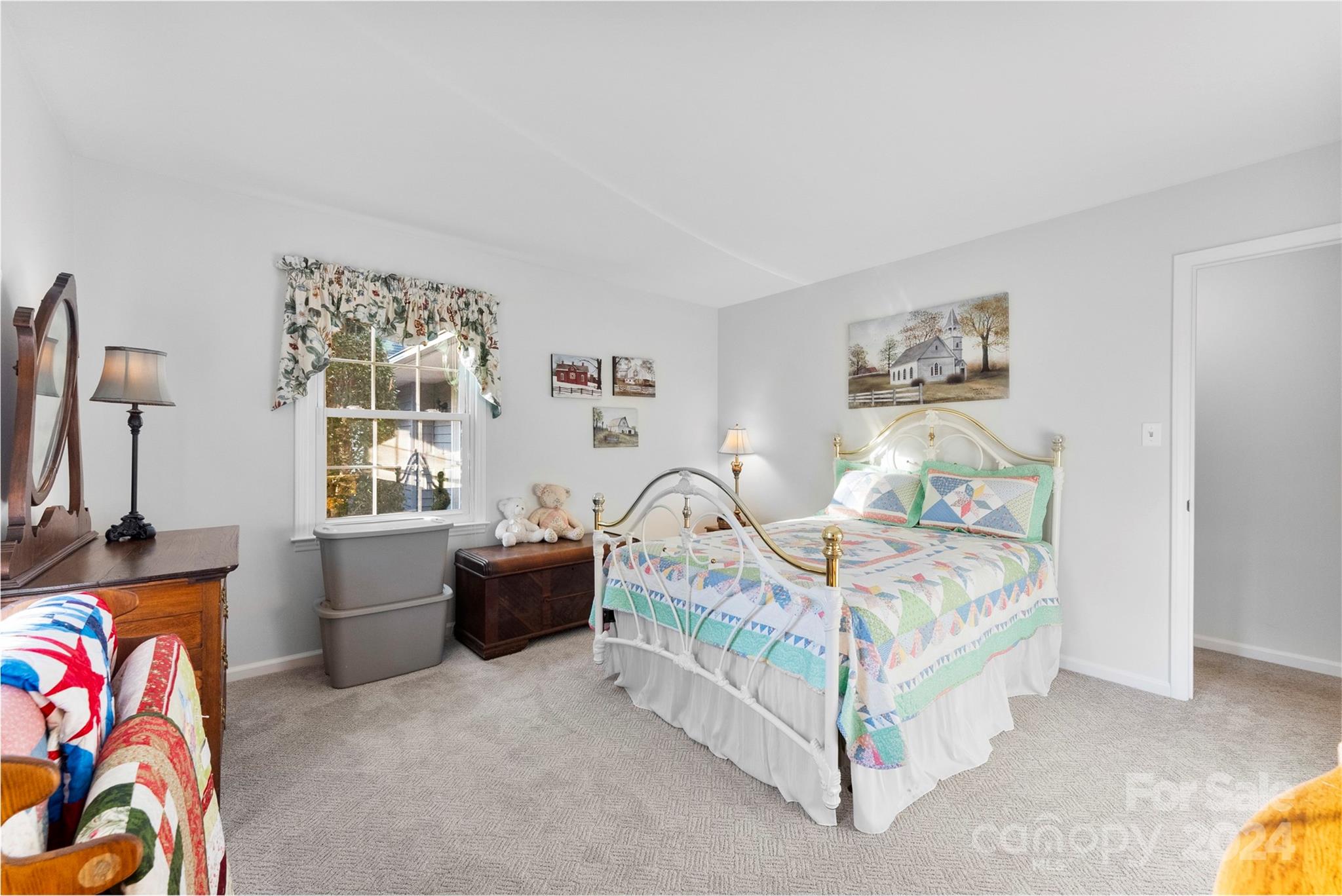 4356 Old Forge Drive Gastonia, NC 28056 - Photo 26 of 39 a bedroom with a bed and a couch