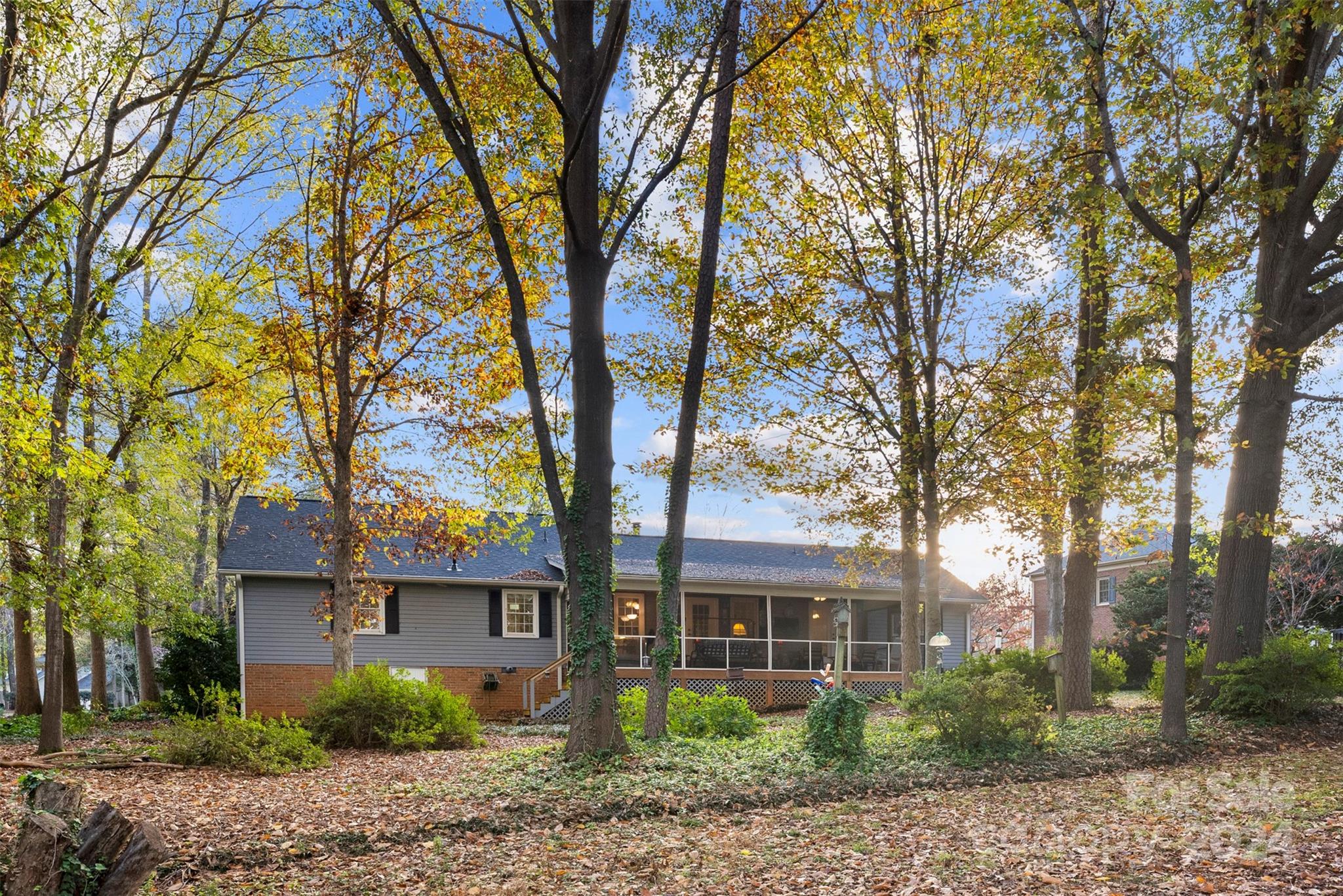 4356 Old Forge Drive Gastonia, NC 28056 - Photo 8 of 39 front view of a house with a trees