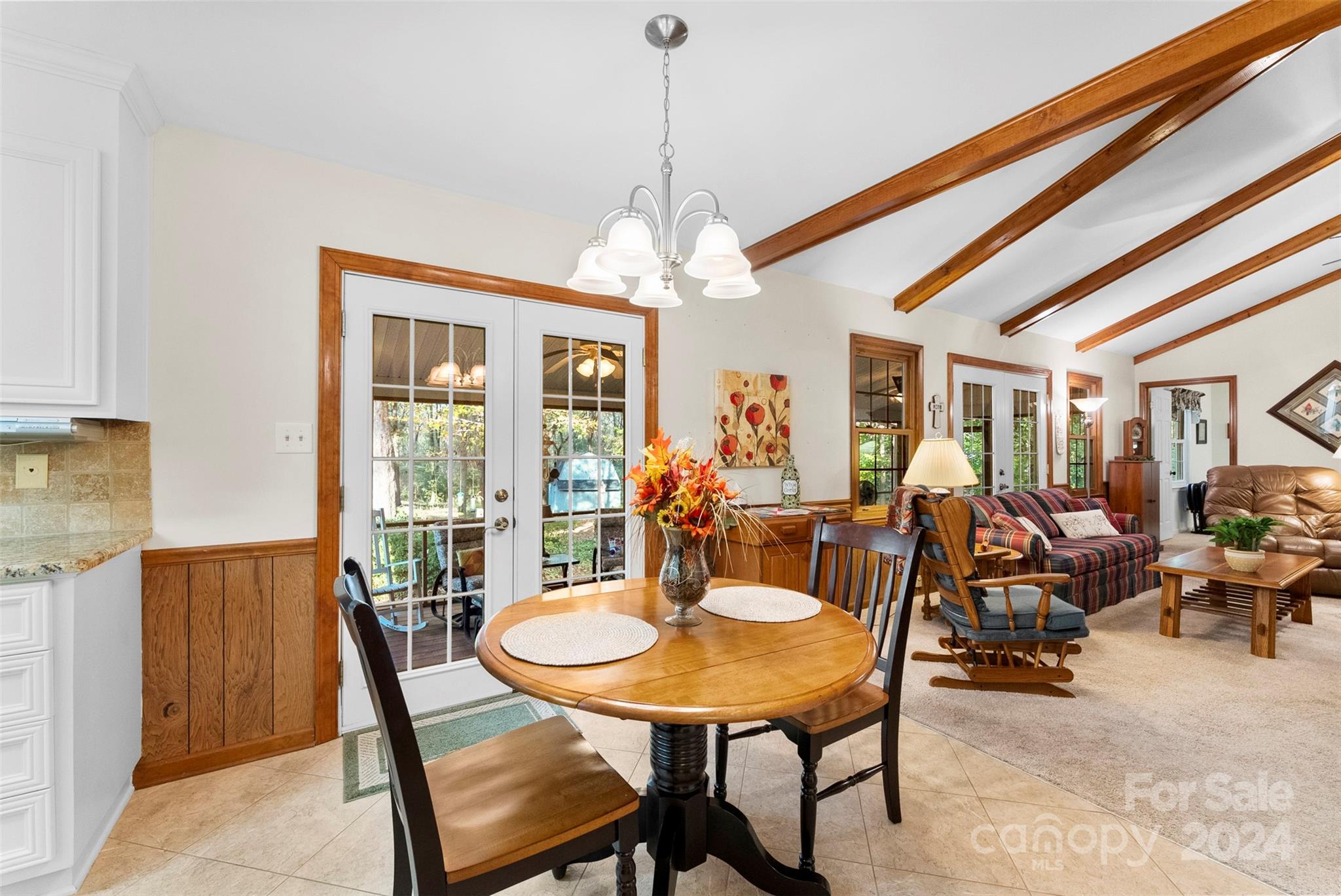 4356 Old Forge Drive Gastonia, NC 28056 - Photo 10 of 39 a view of a dining room with furniture window and outside view