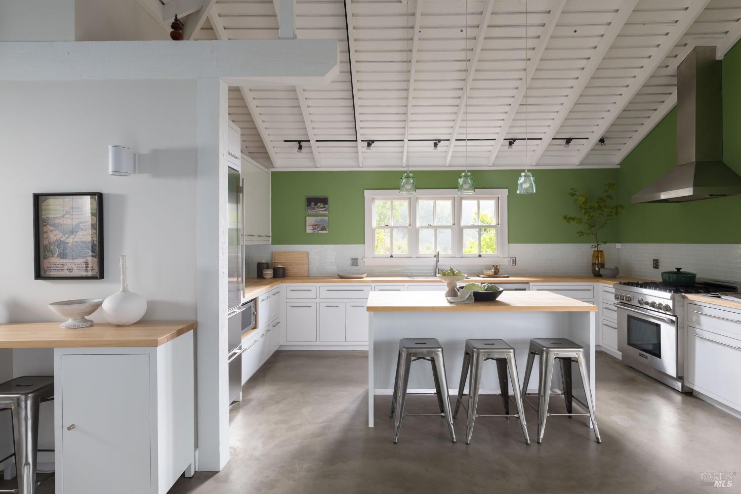 18800 Fitzpatrick Lane Occidental, CA 95465 - Photo 12 of 35 a kitchen with a sink cabinets and window