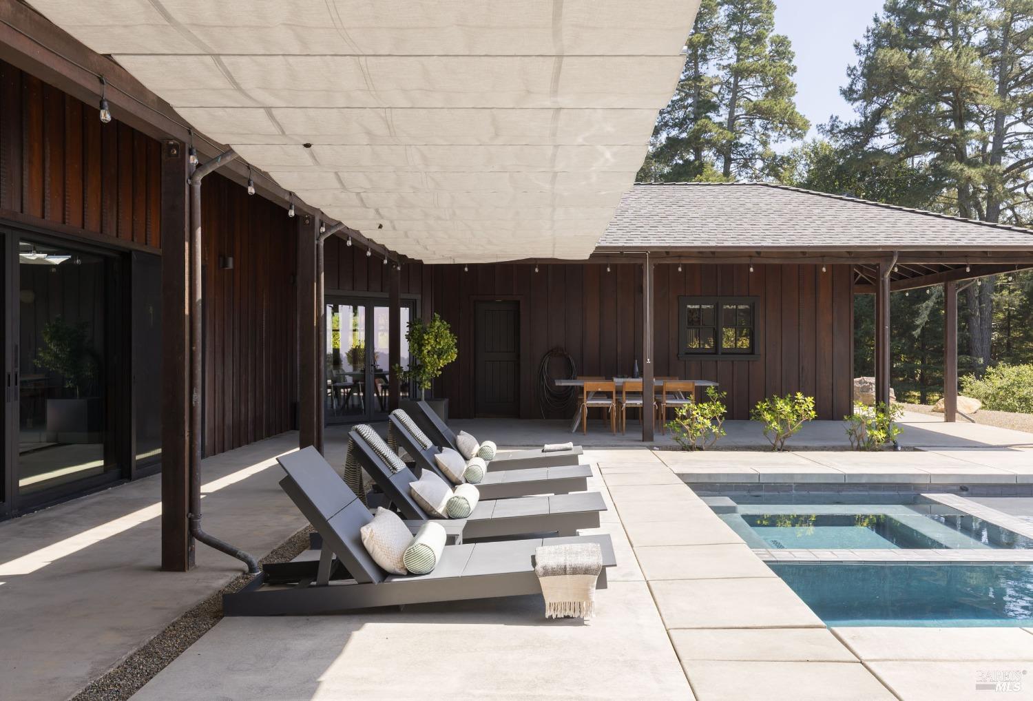 18800 Fitzpatrick Lane Occidental, CA 95465 - Photo 5 of 35 a view of house with outdoor space and porch