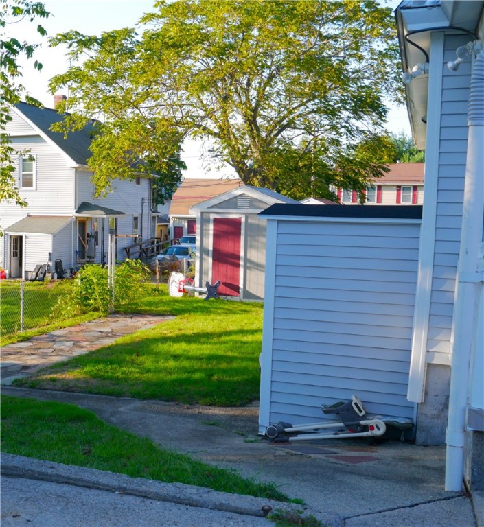 71 Napoleon Street Woonsocket, RI 02895 - Photo 4 of 34 Backyard