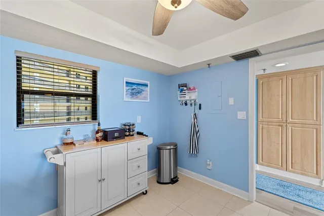 a room with storage and utility