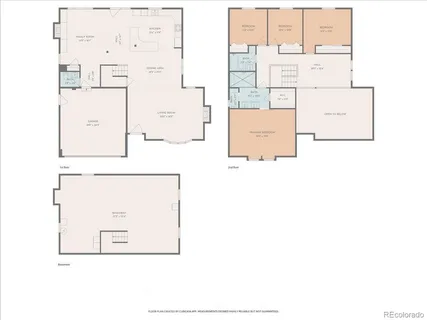 a picture of a floor plan
