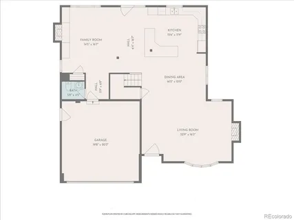 a picture of a floor plan