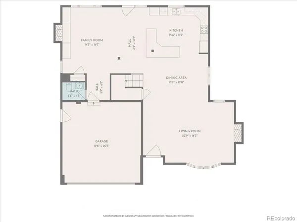 a picture of a floor plan