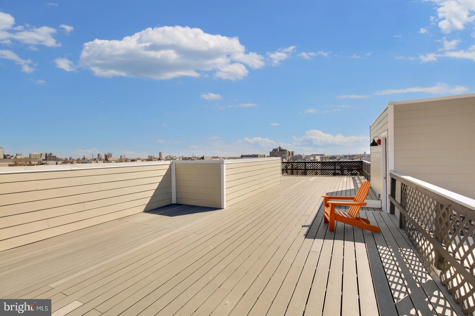 2031 South Juniper Street, Unit 204 Philadelphia, PA 19148 - Photo 26 of 31 a view of roof deck with patio