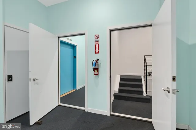 a small space with a window