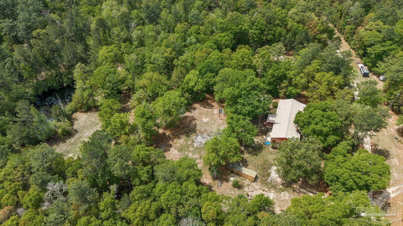 111 Cotton Creek Road McDavid, FL 32568 - Photo 36 of 37 a view of a house with a tree